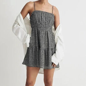 Madewell Sophia Cami Tiered Mini Dress Size 12